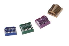 Cartuchos de clips de diferentes tamanhos