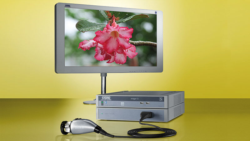 Sistema de câmera KARL STORZ IMAGE1 S 4U com monitor