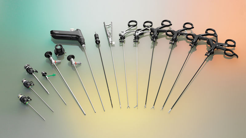 Set de minilaparoscopia KARL STORZ